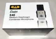 CAD Equitek E40 Medium Diaphragm Condenser Microphone Supercardioid Shock Mount