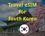 South Korea On-The-Go Travel Data SIM eSIM | 30 Days | 5-20GB (L) | QR Code