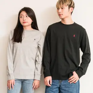 【RALPH LAUREN】POLO Ralph Lauren 小馬 青年版 圓領長袖 長袖上衣 現貨 男女可穿 情侶裝(秋冬新品)