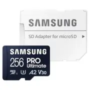 Genuine Samsung PRO Ultimate microSDXC Memory Card 256GB + SD Adapter MB-MY256SA