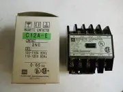 TOSHIBA C12A-E 2NC MAGNETIC CONTACTOR 15A 240V 120V COIL NEW CONDITION IN BOX