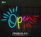 Vivid Open LED neon sign (USB) 40cm Custom Neon