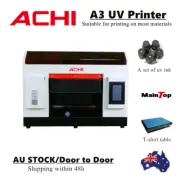 A3 UV Printer EPSON 1390 Rotary Holder for Flat Cylinder Glass Metal Embossed AU