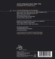 BACH CANTATAS VOL. 15: NEW YORK NEW CD