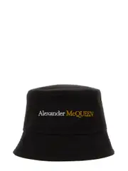 [Alexander McQueen] Alexander McQueen-Bucket Hat With Logo-Uomo L