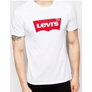 Levi's 短袖T恤 男裝 LOGO款 T恤 短袖 短T-Shirt 素T 圓領上衣 L30140 白色(現貨)