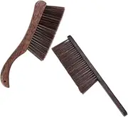 ERINGOGO Ergonomic Guzheng Cleaner Brush 2 Pack Soft Dense Bristles Dust Removal Tool for Instrument Cleaning Accessories