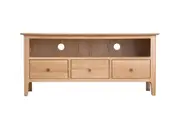 Robinhood TV Unit With 3 Drawer - Oak