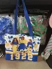 SIGMA GAMMA RHO SORORITY CANVAS BAG PURSE TOTE MULTI-PURPOSE BAG WHITE 1922