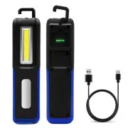 Rechargeable LED Work Light with Magnetic Base Portable Task Inspection Troub...