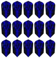 5 New Sets Harrows Rapide X Slim Dart Flights – Ships w/ Tracking - Blue