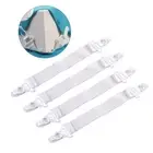 4pcs Bed Sheet fastener straps Bed Sheet fastener straps Garter style bed sh
