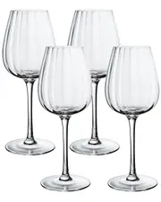 Villeroy & Boch Set of 4 Rose Garden White Wine Glasses