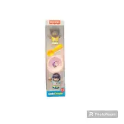 Fisher Price Little People Ice Cream Bowl Spoon Cone 2 Figures Set New