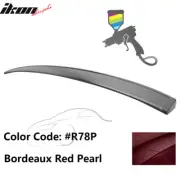 Fits 06-15 Honda Civic Sedan IKON Style Roof Spoiler PP #R78P Bordeaux Red Pearl (for: Honda Civic)