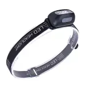 LED Headlamp USB Rechargeable Flashlight Head Lamp Torch White Light Camping