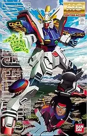 BANDAI SPIRITS GF13-017NJ Shining MG 1/100 Scale Model Kit, Model, Translucent Parts, Hobby Nipper, Adult, Anime, 1 Player, Manual, Plastic, No Batteries Required