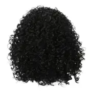 Short Headband Wigs Human Hair Headband Wig Curly Human Hair Wigs Black Wavy Wig
