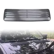 Carbon Fiber Decorative Air Flow Intake Scoop Turbo Bonnet Vent Cover Hood Trim