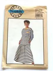 Simplicity 9488 Misses' Top And Skirt SUITABLE FOR OVERLOCK SEWING All Sizes