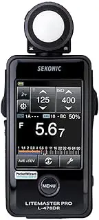 New Sekonic L-478DR LiteMaster Pro DSLR Camera Kit