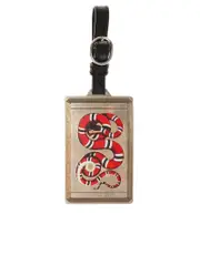 Gucci Luggage Tag Snake Motif
