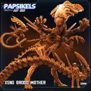 Xeno Brood Mother | DnD Miniatures | Tabletop Gaming | Tabletop Miniature |