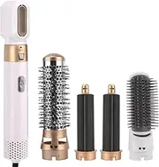 Five-in-one hot air Comb Hair Straightener Automatic Hair Curler Dual-use Automatic Artifact Hair Curler