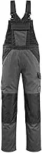 Mascot Lowell Leeton Unisex Dungarees Size L90 cm / C60 in Cornflower Blue / Black (Pack of 1)