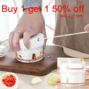 Onion Garlic Fruit Vegetable Cutter Press Manual Food Speedy Chopper Slicer 9*7