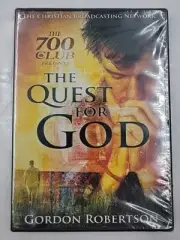 The Quest for God: The 700 Club - Gordon Robertson - Brand NEW Factory Sealed