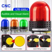 Rotating LED Strobe Alarm Light Audible Visual Warning Beacon 220V Multi-Voltage