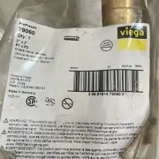 VIEGA PROPRESS 79060 Spring Check Valve Brass 2” New
