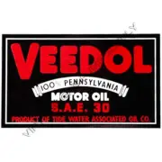 Veedol 8" Water Transfer Decal (DW411)