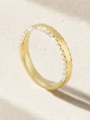 [Yvonne Léon] Yvonne Léon - Grignotée 9-karat Gold Diamond Ring - 6 6 Gold