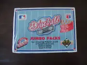 1991 UPPER DECK BASEBALL FACTORY SEALED JUMBO BOX READ DESCRIPTION!!!
