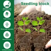 50Pcs Grow Sponges Easy to Use Seed Pods Seed Starter Pod Root Growth fljqH