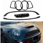 Headlight + Taillight Frame Grille Trim Air Vent For Mini Cooper S R56 R55 Black (for: Mini)