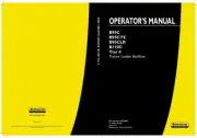 New Holland B95C, B95CTC, B95CLR, B110C Tier 4A Backhoe Operators Manual PDF/USB