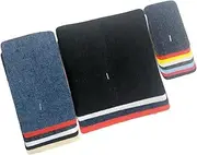 DOITOOL 18pcs Denim Sewing Patches for Clothing Repair Durable Applique for Jeans Jackets Sweaters Easy DIY Mending Accessories to Personalize Your Style