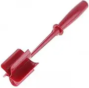 Meat Chopper for Ground Beef,Handheld Meat Chopper Cooking Spatula minced Meat Chopper Mixing Shovel Span /324(Red)
