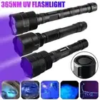 60W/10W UV Torch 365/395nm Black Light Type-C Charging LED Inspection Flashlight
