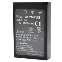 在飛比找蝦皮商城優惠-Kamera 鋰電池 for Olympus BLS-5 B