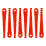 8 Ryobi Replacement Serrated Blades for Fixed Line or Serrated Blade Bump Head