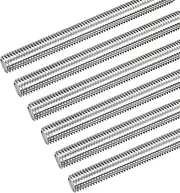 uxcell Fully Threaded Rod M10 x 170mm 1.5mm Thread Pitch 304 Stainless Steel Right Hand Threaded Rods Bar Studs 6 Pack