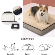 Dog Bed Orthopedic Memory Foam Pet Bed Sleeping Cushion Sofa Removable Washable