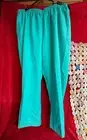 NWT Alfred Dunner Teal Slacks SIze 18 Proportioned Short Pants