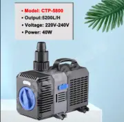 CTP-5800 40W Submersible Water Pump 220V Fish Tank Fountain 5200L/H AU PLUG