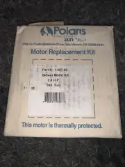 New Polaris QT Blower Replacement Motor 2.0 HP 240V 1-597-02 Hard To Find!
