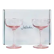 Juliska Puro Cocktail Coupe Glass, Set of 2